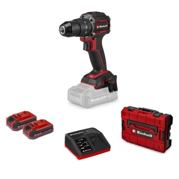 Einhell avvitatore a percussione pxc 18 v brushless a batteria tp-cd 18/50-c li-i bl - kit (2x3.0 ah) 4514406 - dettaglio 1