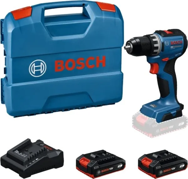 Bosch trapano avvitatore brushless 18 v a batteria gsr18v-52 06019s0025 - dettaglio 1