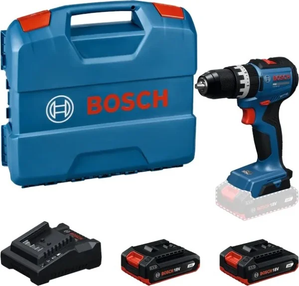Bosch trapano avvitatore brushless 18 v a batteria gsb18v-52 06019s0123 - dettaglio 1