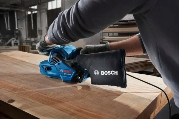 Bosch levigatrice a nastro a corrente 850 w gbs 750 pro cod. 06012c1020 - dettaglio 6