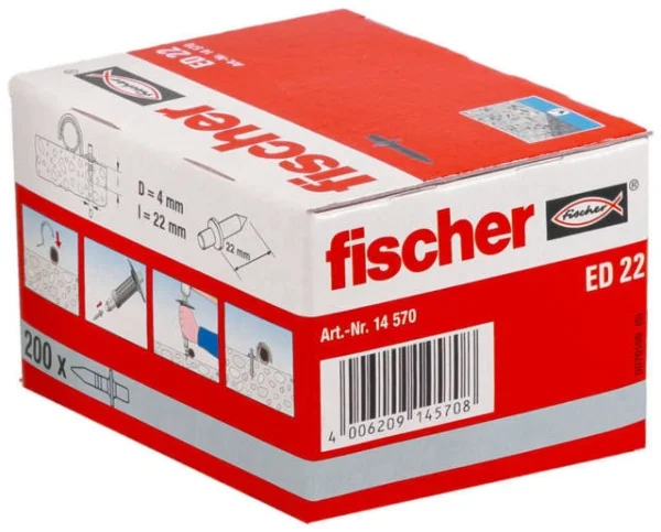 Fischer chiodi a percussione ed - dettaglio 5