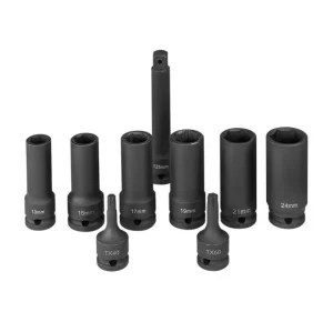 Mafell set di bussole a percussione 9 pz. 095294 sr-es 1/2" 9t - dettaglio 1