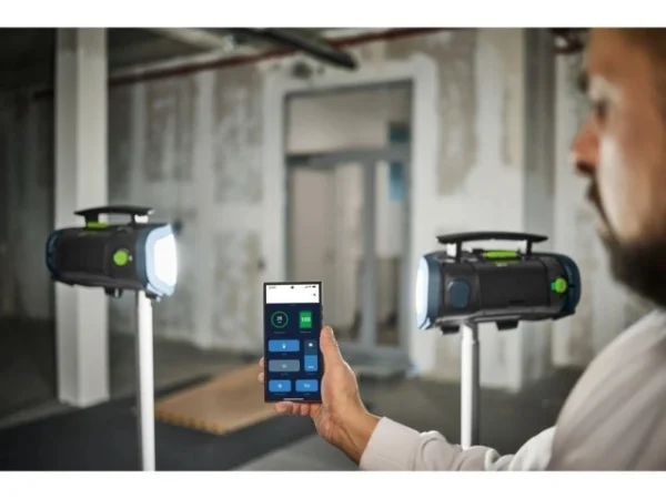 Festool duo-h i-basic-set faro da cantiere ibrido 18 v senza batterie 578963 - dettaglio 7
