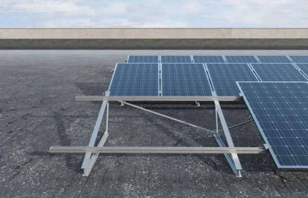 Fischer profilo in alluminio per fissaggio pannelli fotovoltaici solarfish h44 - dettaglio 4
