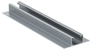 Fischer profilo per fissaggio pannelli fotovoltaici solarmetal p h25 - dettaglio 1