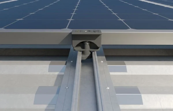 Fischer profilo per fissaggio pannelli fotovoltaici solarmetal p h25 - dettaglio 3