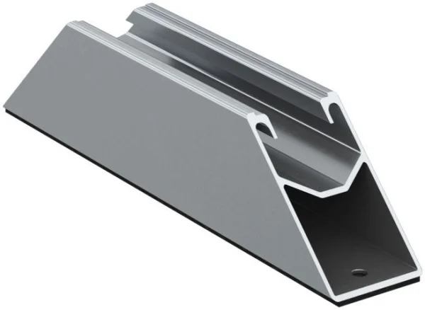 Fischer profilo di fissaggio per pannelli fotovoltaici solarmetal l h50 - dettaglio 1