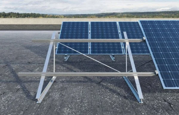 Fischer triangolo preassemblato per pannelli fotovoltaici stfn - dettaglio 3