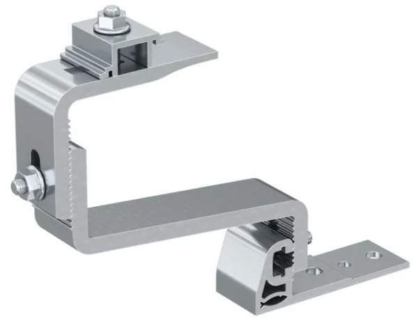 Fischer gancio in alluminio per impianti fotovoltaici rh h - dettaglio 1