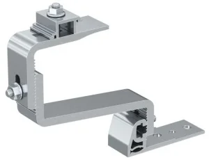 Fischer gancio in alluminio per impianti fotovoltaici rh h - dettaglio 1