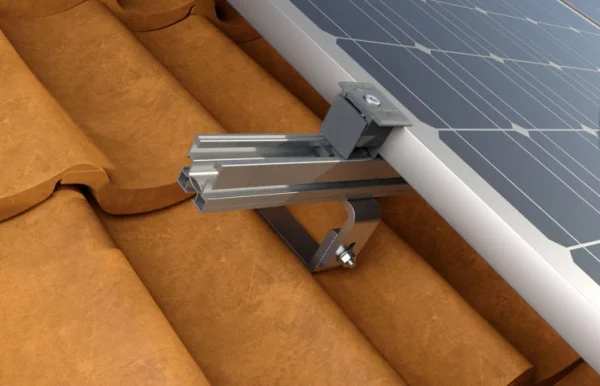 Fischer gancio in alluminio per impianti fotovoltaici rh h - dettaglio 2