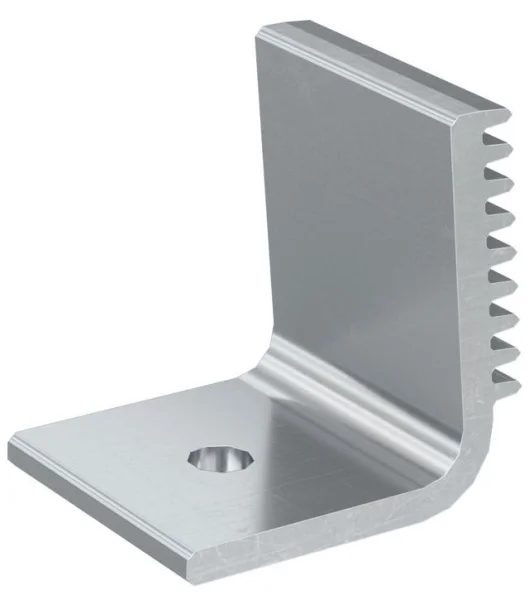 Fischer staffa di rinforzo angolare in alluminio rab cod. 572447 - dettaglio 1