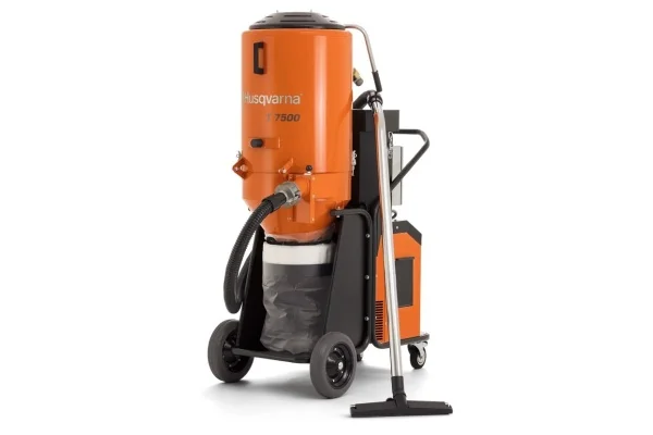 Husqvarna aspiratore industriale per edilizia t 7500 967664102 - dettaglio 2