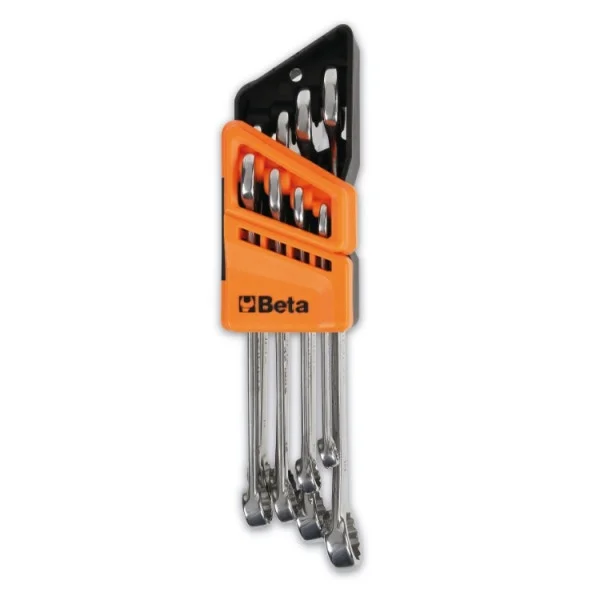 Beta serie chiavi combinate in acciaio inox con supporto 8 pz. 42inox/sc8 000420388 - dettaglio 1