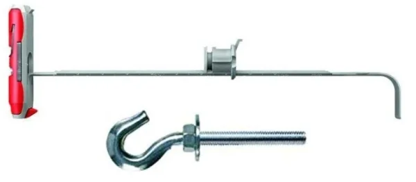 Fischer fissaggio ad ancora con gancio m6 duotec 12 h cod. 544598 - dettaglio 1