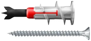 Fischer tassello autoforante per cartongesso con vite duoblade s cod. 545678 - dettaglio 1