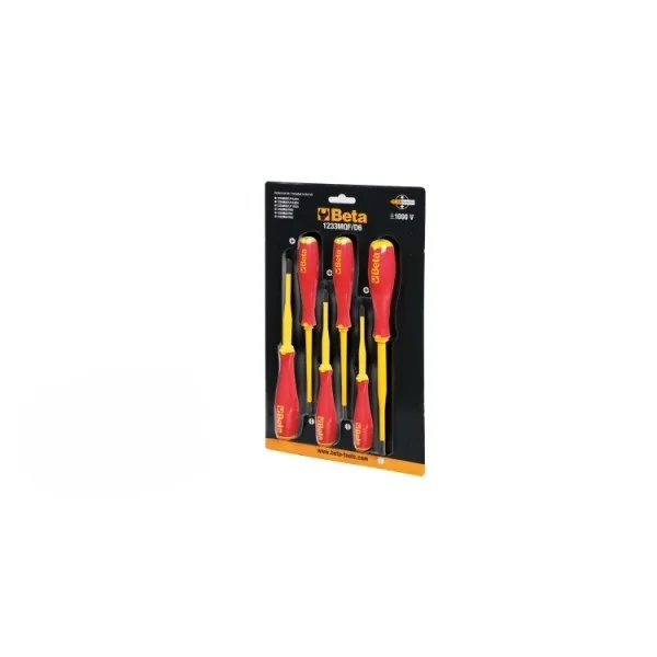 Beta serie giraviti slim 6 pz. 1233mqf/d6 012330606 - dettaglio 1