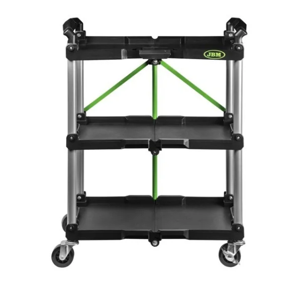 Jbm carrello con 3 vassoi pieghevole 55001 - dettaglio 1