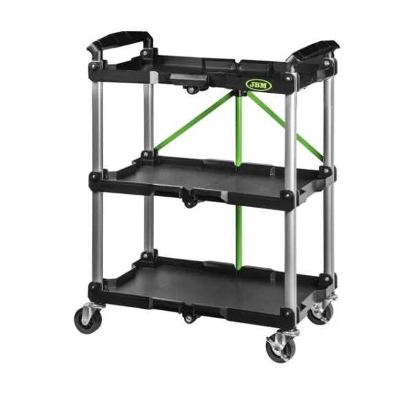Jbm carrello con 3 vassoi pieghevole 55001 - dettaglio 2