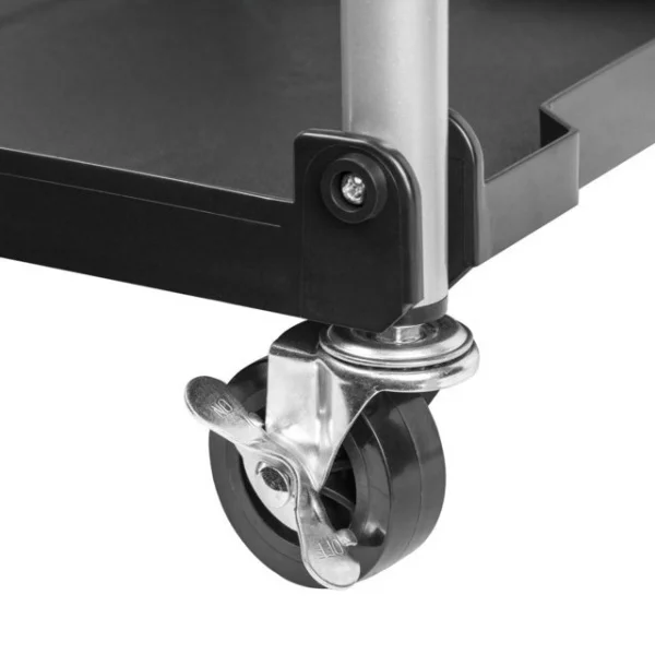 Jbm carrello con 3 vassoi pieghevole 55001 - dettaglio 5