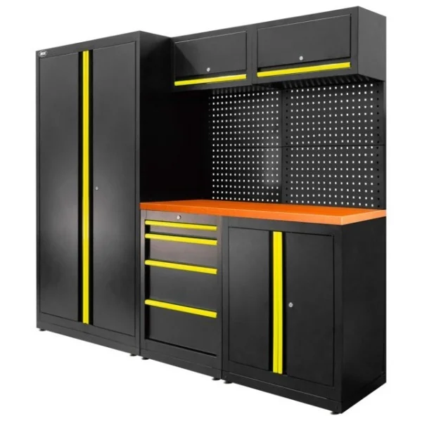 Jbm composizione arredo officina con piano mdf serie579 - dettaglio 10
