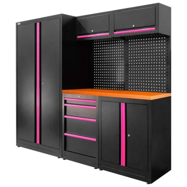 Jbm composizione arredo officina con piano mdf serie579 - dettaglio 7