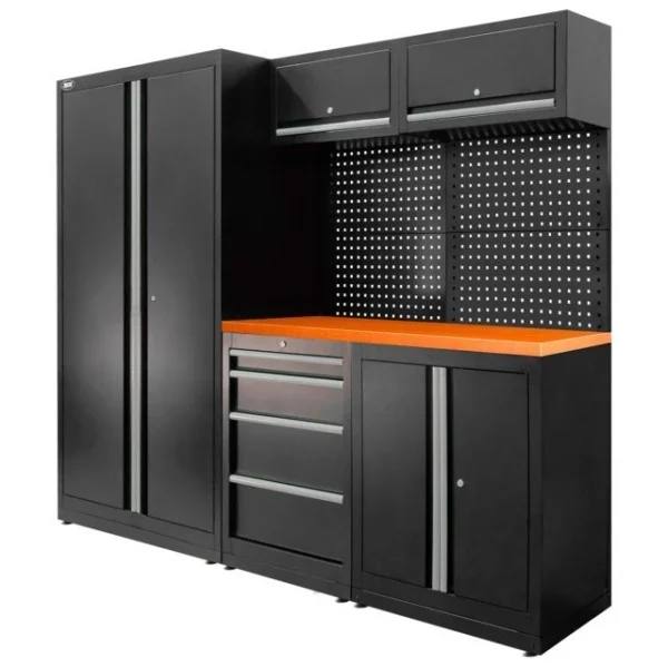 Jbm composizione arredo officina con piano mdf serie579 - dettaglio 9