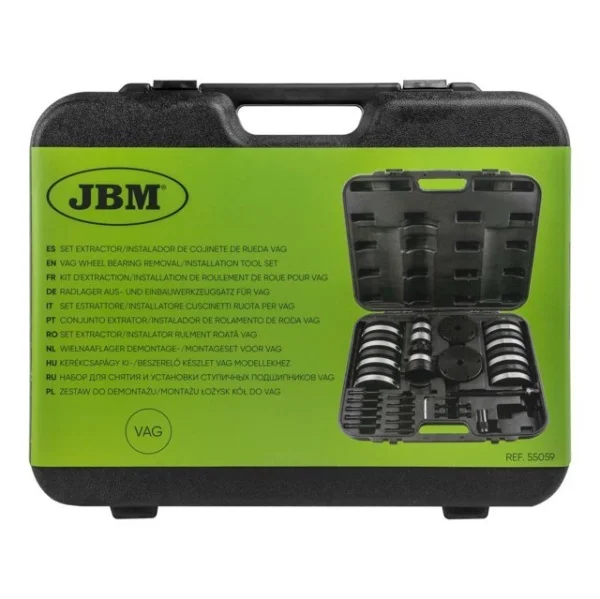 Jbm set estrattore e installatore cuscinetti ruota vag 55059 - dettaglio 5