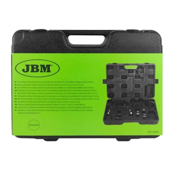 Jbm set estrattore e installatore silentblock braccio posteriore toyota 55074 - dettaglio 5