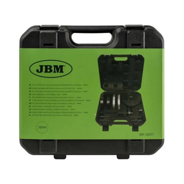 Jbm set estrattore e installatore cuscinetti ruota 78 mm 55077 - dettaglio 5