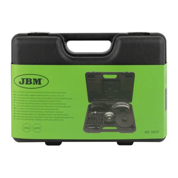 Jbm set estrattore e installatore cuscinetti ruota vag 66 mm 55079 - dettaglio 5