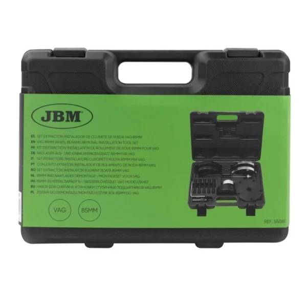 Jbm set estrattore e installatore cuscinetti ruota vag 85 mm 55081 - dettaglio 5