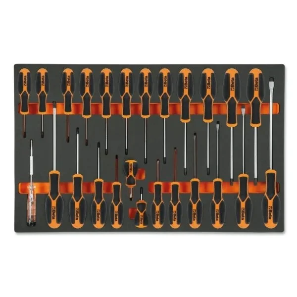 Beta Cassettiera mobile porta attrezzi 7 cassetti con assortimento 285 Pz. 3900 RSC39/7-A VA cod. 039000717 - 039000717