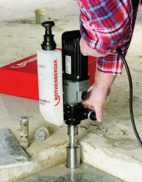 Rothenberger corone diamantate 6 mm per rodiadrill ce high speed plus naturstein g1/2" ff44806 - dettaglio 2