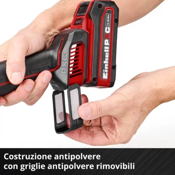 Einhell smerigliatrice angolare pxc 18 v senza batterie tp-ag 18/125-11 q li bl - solo 4431220 - dettaglio 4