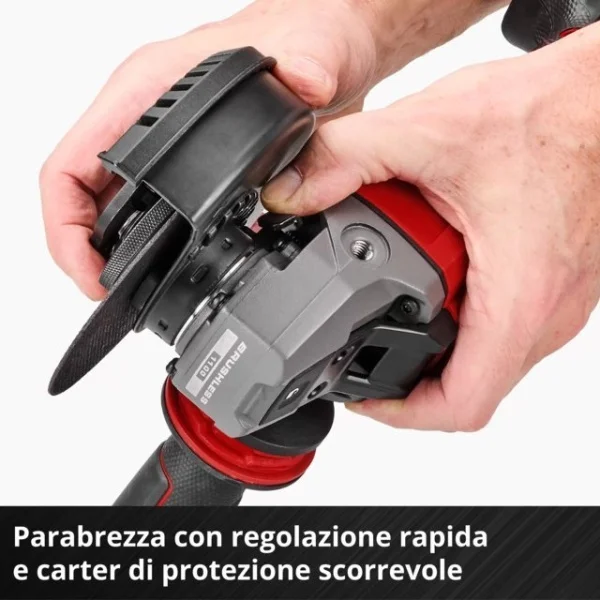 Einhell smerigliatrice angolare pxc 18 v senza batterie tp-ag 18/125-11 q li bl - solo 4431220 - dettaglio 5