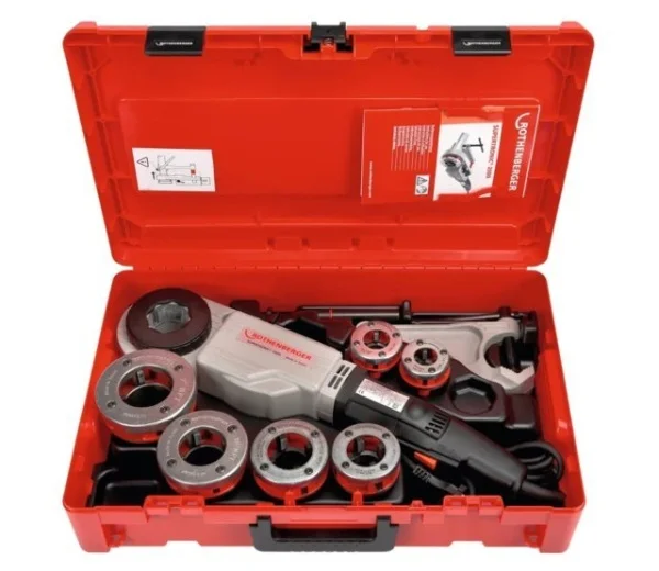 Rothenberger set filiera elettrica portatile 230 v npt 1/2-2" supertronic 200 71257 - dettaglio 1