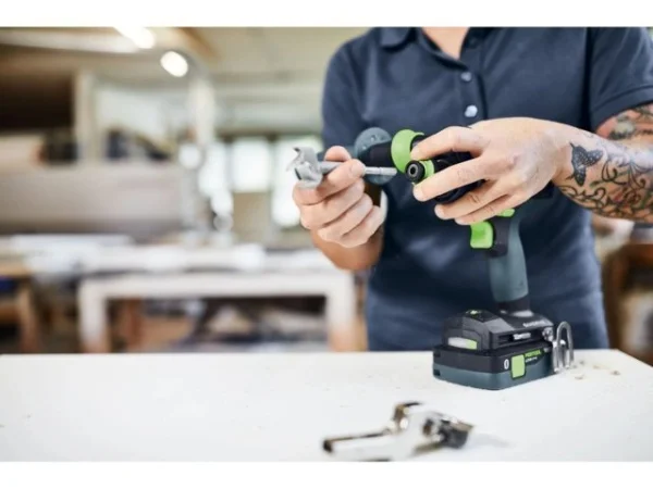 Festool tpc 18/4 tbx4,0 i-plus trapano avvitatore a percussione brushless 18 v a batteria 579371 - dettaglio 3