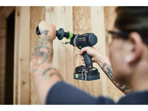Festool tpc 18/4 tbx4,0 i-plus trapano avvitatore a percussione brushless 18 v a batteria 579371 - dettaglio 5