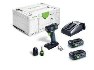 Festool txs 18 tbx 4,0 i-plus trapano avvitatore 18 v brushless a batteria 579347 - dettaglio 1