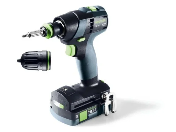 Festool txs 18 tbx 4,0 i-plus trapano avvitatore 18 v brushless a batteria 579347 - dettaglio 2