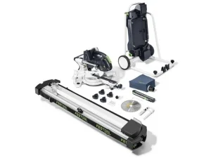 Festool ksc 60 eb-basic-set-ug troncatrice radiale brushless 2x18 v senza batterie 578755 - dettaglio 1