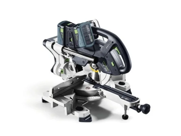 Festool ksc 60 eb-basic-set-ug troncatrice radiale brushless 2x18 v senza batterie 578755 - dettaglio 4