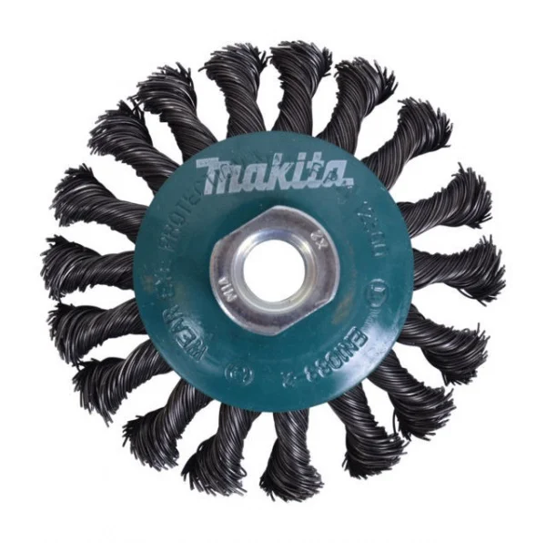 Makita Spazzola metallica filo intrecciato