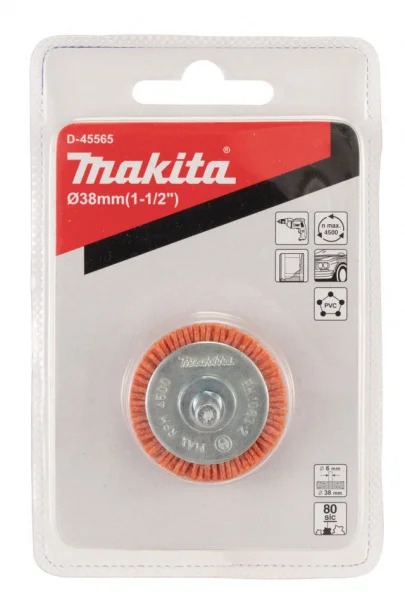 Makita Spazzola a disco in nylon grossolano