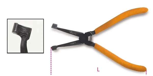 Pinza per fermi molle freno a tamburo beta 1470ft - dettaglio 1