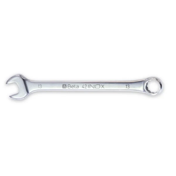 Beta 42INOX Chiave combinata a forchetta e poligonale - 42INOX